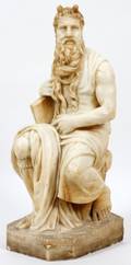 AFTER MICHELANGELO ALABASTER SCULPTURE