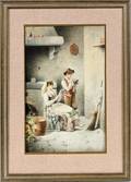 ITALIAN WATERCOLOR C 1900