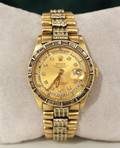 A 18K Gold President Rolex Mens Wristwatch