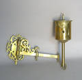 John Linwood brass clockwork spit jack