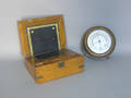 Barometer in walnut frame