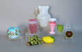 Group of art glass