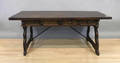 Italian walnut refectory table