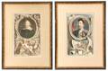 Group Of Two Jacobus Houbraken Portrait Engravings