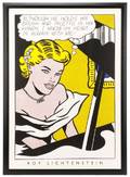 Roy Lichtenstein Girl At Piano Serigraph