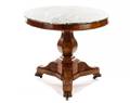Classical Marble Top Center Table 19th C