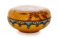 Theodore Deck Style 19th C Faience Lidded Box