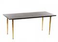 Mid Century Brass  Slate Table Emilio Martelli
