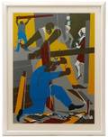 Jacob Lawrence Builders  3 Serigraph