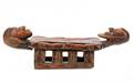 20th C African Dogon Carved Wood Marriage Bench