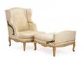 White Painted Louis XV Style Duchesse Brise