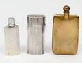 GROUP OF THREE METAL SCENT BOTTLES