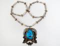 NATIVE AMERICAN STERLING SILVER NECKLACE