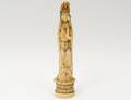 CARVED IVORY FIGURE OF GUANYIN