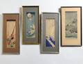GROUP OF FOUR JAPANESE WOODBLOCK PRINTS