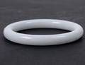 WHITE JADE BANGLE