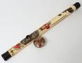 ORIENTAL PAINTED BONE OPIUM PIPE