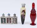 GROUP OF THREE ASSORTED PERFUME BOTTLES