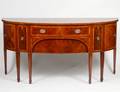 FEDERAL STYLE INLAID MAHOGANY SIDEBOARD