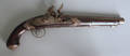 Continental flintlock pistol