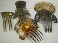 Six Tortoiseshell Hair Combs