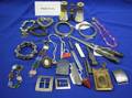 Group of Silver and Metal Frames and Accessories