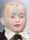 Bisque Shoulder Head Character Boy Doll