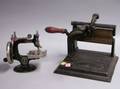 Childs Singer Sewing Machine and Pleating or Ruffling Machine