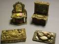 Lot of Miniature Shell Furniture