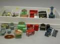 Large Lot of Metal Doll House Furniture