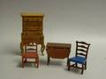 Four Finely Crafted TynieToy Dollhouse Items