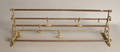 Brass coat rack
