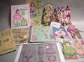 Box Lot of Paper Dolls and Ephemera