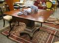 Empire Mahogany Dropleaf Pedestalbase Dining Table