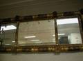 Empire Gilt Gesso Overmantel Mirror