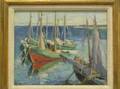 Framed Oil Newport Gaspe
