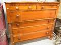 Classical Cherry and Mahogany Bureau