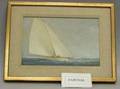 Lot of Two Framed Oil Yachting Scenes