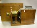 Sidney Herbert Manufactured Mahogany Brass and Tin Camera