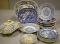 Twentyseven Pieces of Blue and White Transfer Decorated Ceramic Tableware