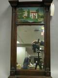Federal Mahogany and ReversePainted Tabernacle Mirror
