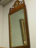 Chippendale Parcelgilt Mahogany Inlaid Mirror