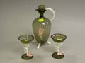 Threepiece Bimini Glass Decanter Set