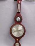 Vannini Mahogany Veneer Inlaid Barometer