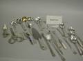Group of Assorted Sterling and Silver Plated Flatware Items