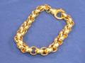 Italian 14kt Gold Link Bracelet