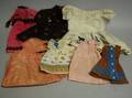Seven Mid19th Century Doll Dresses
