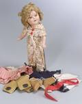 Small Composition Shirley Temple and Wardrobe