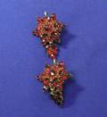 Antique Garnet Earpendants