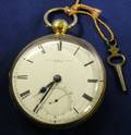 18kt Gold Openface Pocket Watch F P Adams  Son London